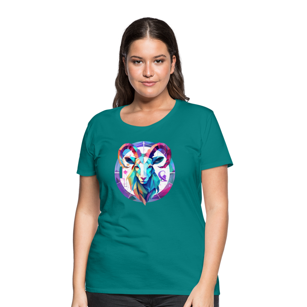 Women’s Mythical Aries Premium T-Shirt - teal