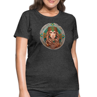 Thumbnail for Women's Mythical Virgo T-Shirt - heather black