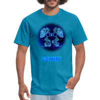 Thumbnail for Men's Stellar Gemini Classic T-Shirt - turquoise