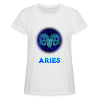 Thumbnail for Women's Aries Relaxed Fit T-Shirt - white