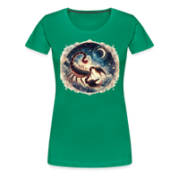 Thumbnail for Women’s Mythical Scorpio Premium T-Shirt - kelly green