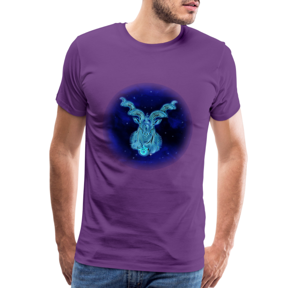 Men's Stellar Capricorn Premium T-Shirt - purple