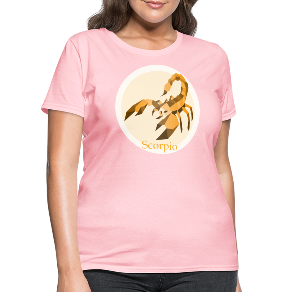 Women's Mosaic Scorpio T-Shirt - pink