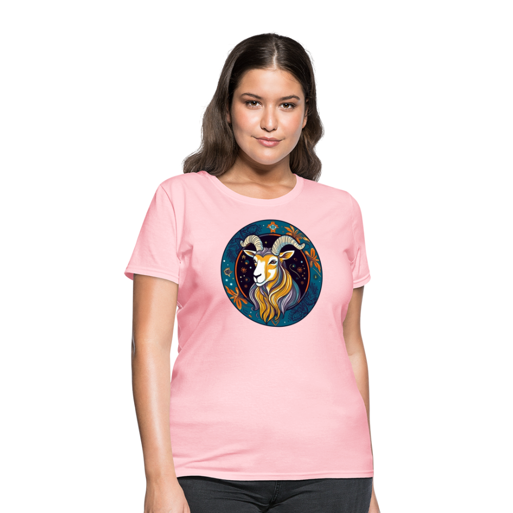 Women's Mythical Capricorn T-Shirt - pink