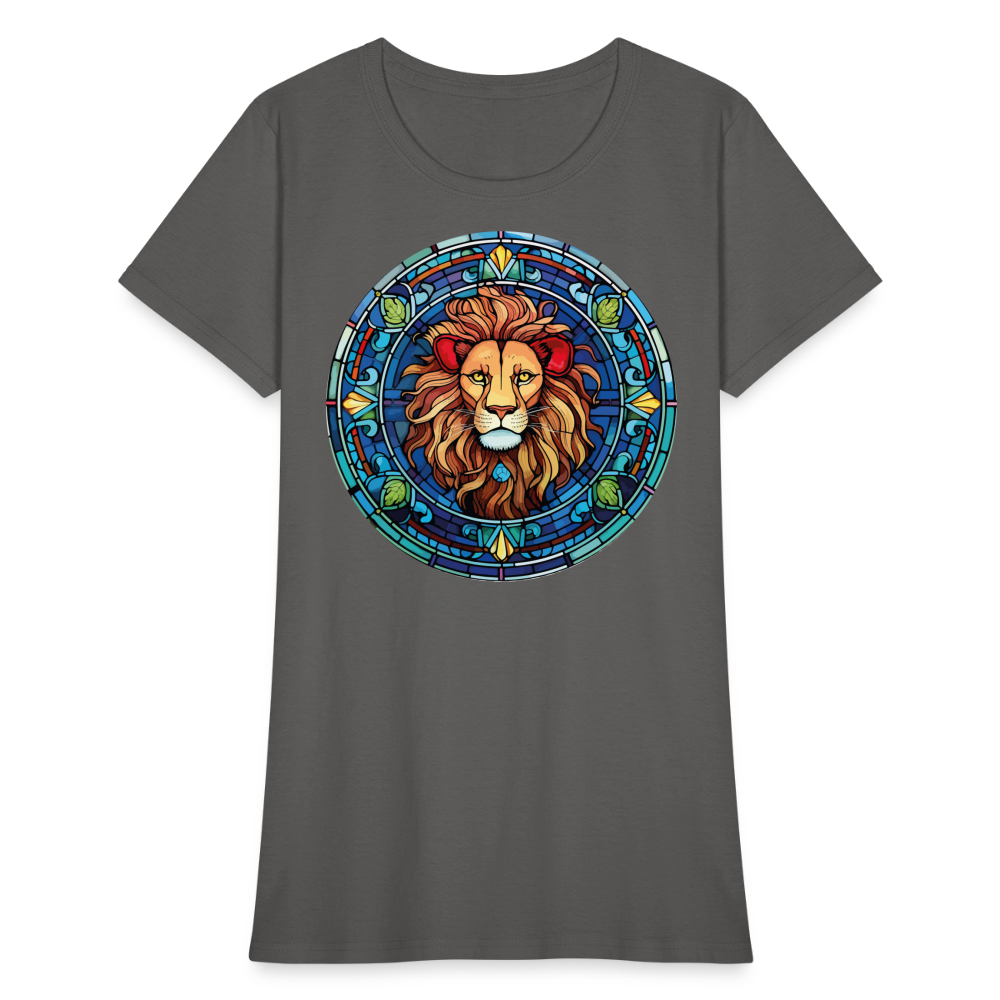 Women's Mosaic Leo T-Shirt - charcoal