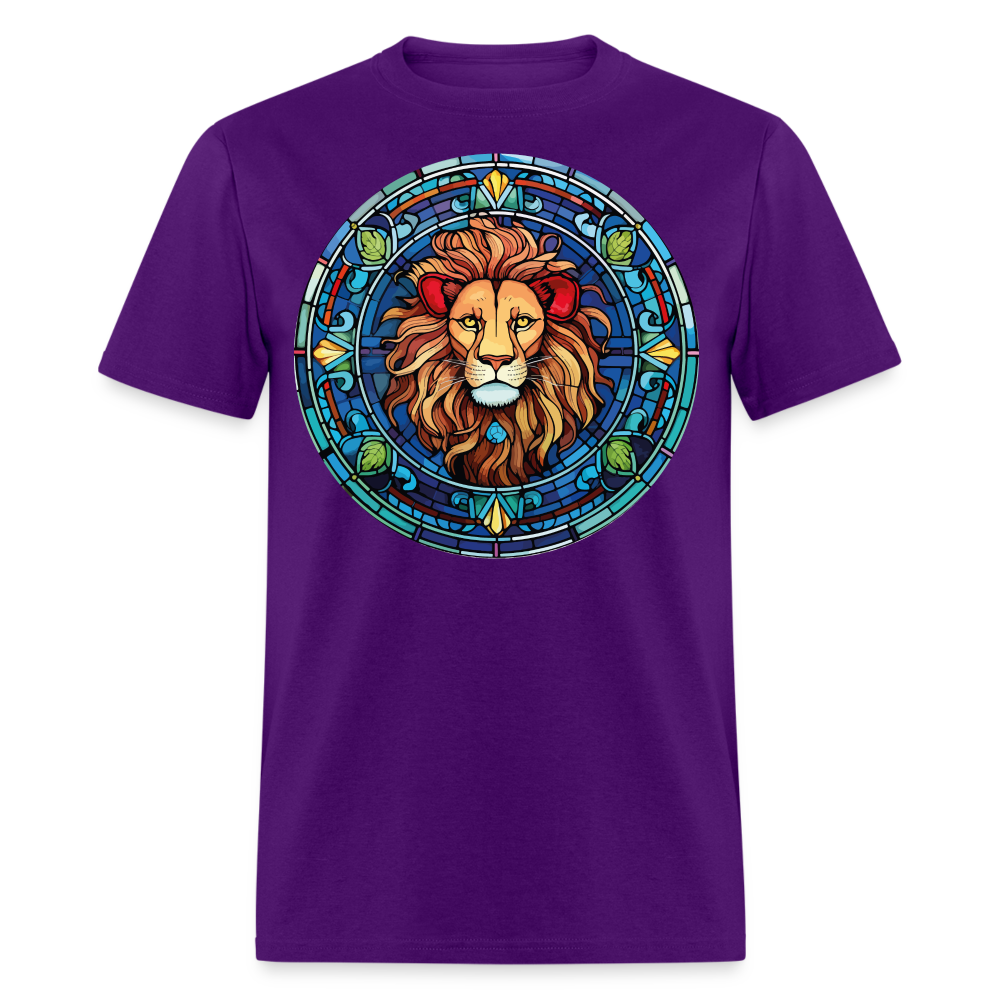 Men's Mosaic Leo Classic T-Shirt - purple