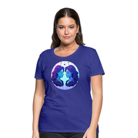 Thumbnail for Women’s Magic Gemini Premium T-Shirt - royal blue