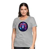 Thumbnail for Women’s Magic Aries Premium T-Shirt - heather gray