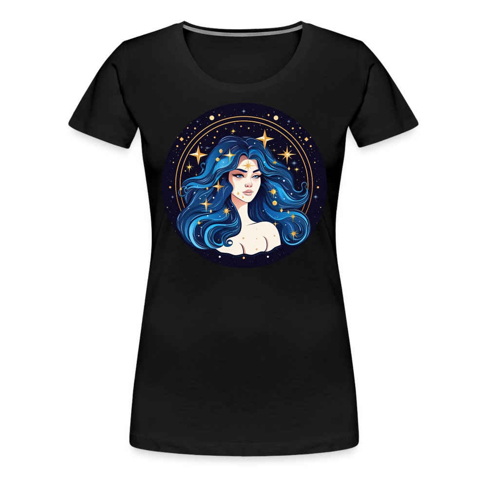 Women’s Magic Virgo Premium T-Shirt - black