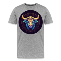 Thumbnail for Men's Magic Taurus Premium T-Shirt - heather gray