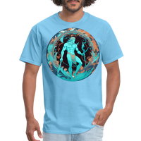 Thumbnail for Men's Mythical Aquarius Classic T-Shirt - aquatic blue