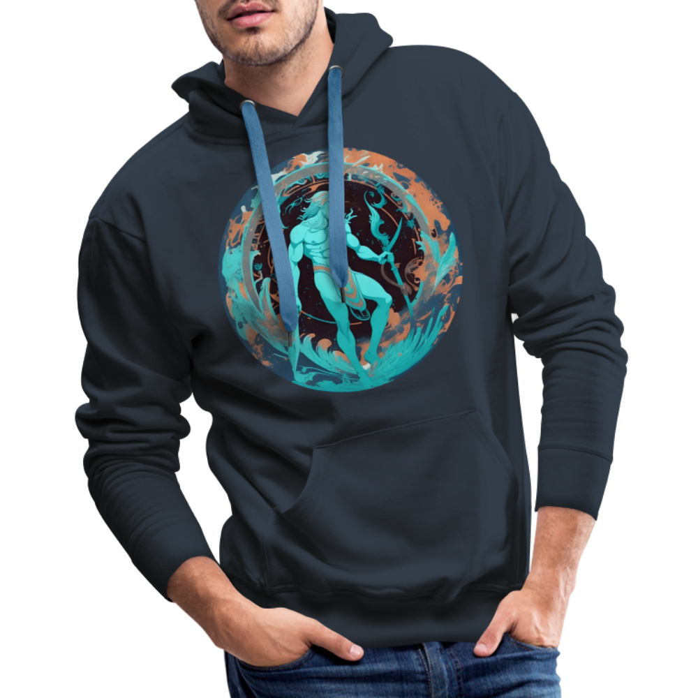 Men’s Mythical Aquarius Premium Hoodie - navy