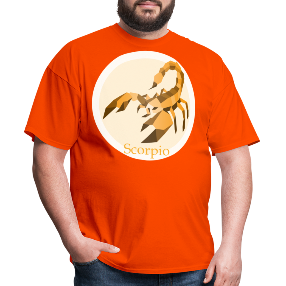 Men's Mosaic Scorpio Classic T-Shirt - orange