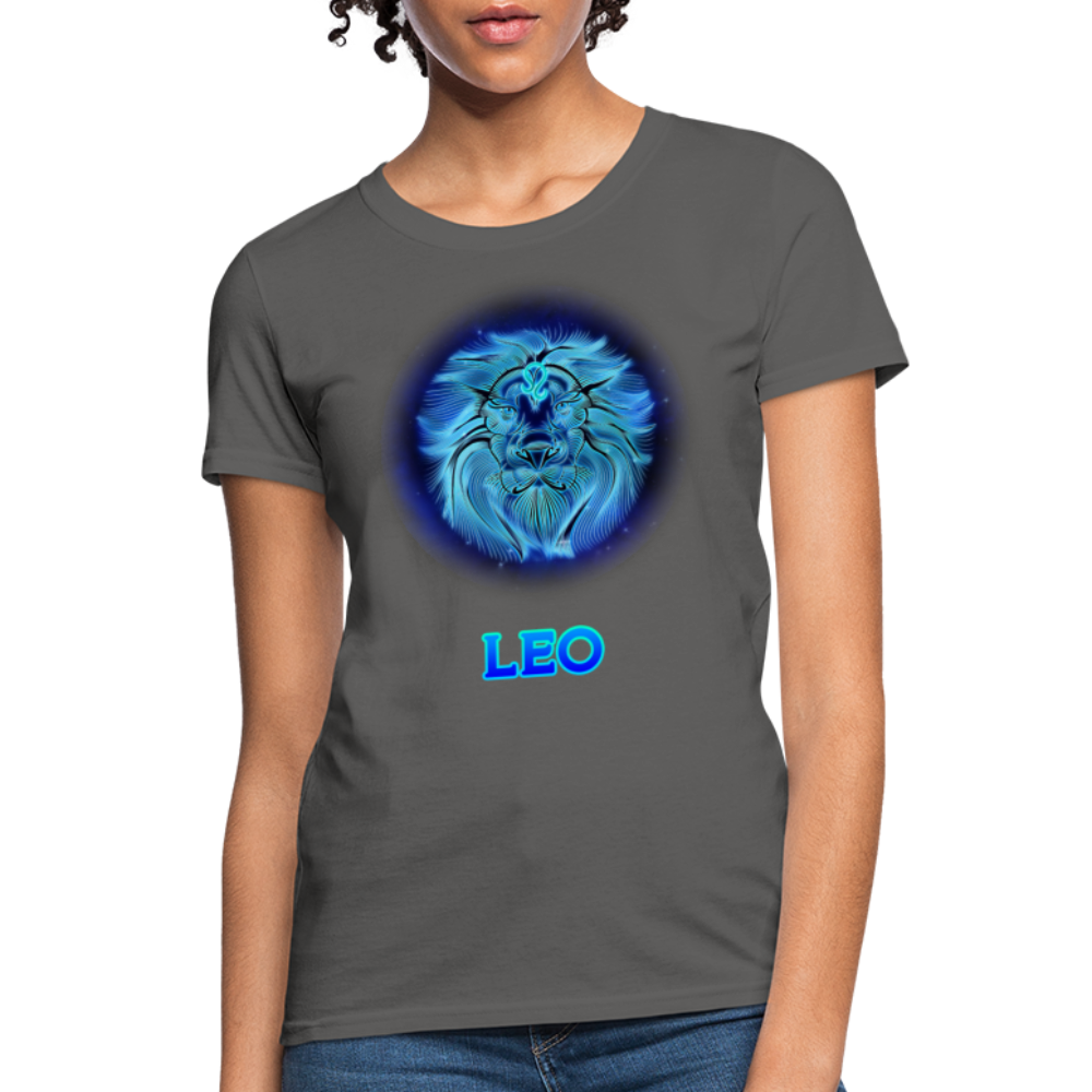 Women's Stellar Leo T-Shirt - charcoal