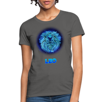 Thumbnail for Women's Stellar Leo T-Shirt - charcoal