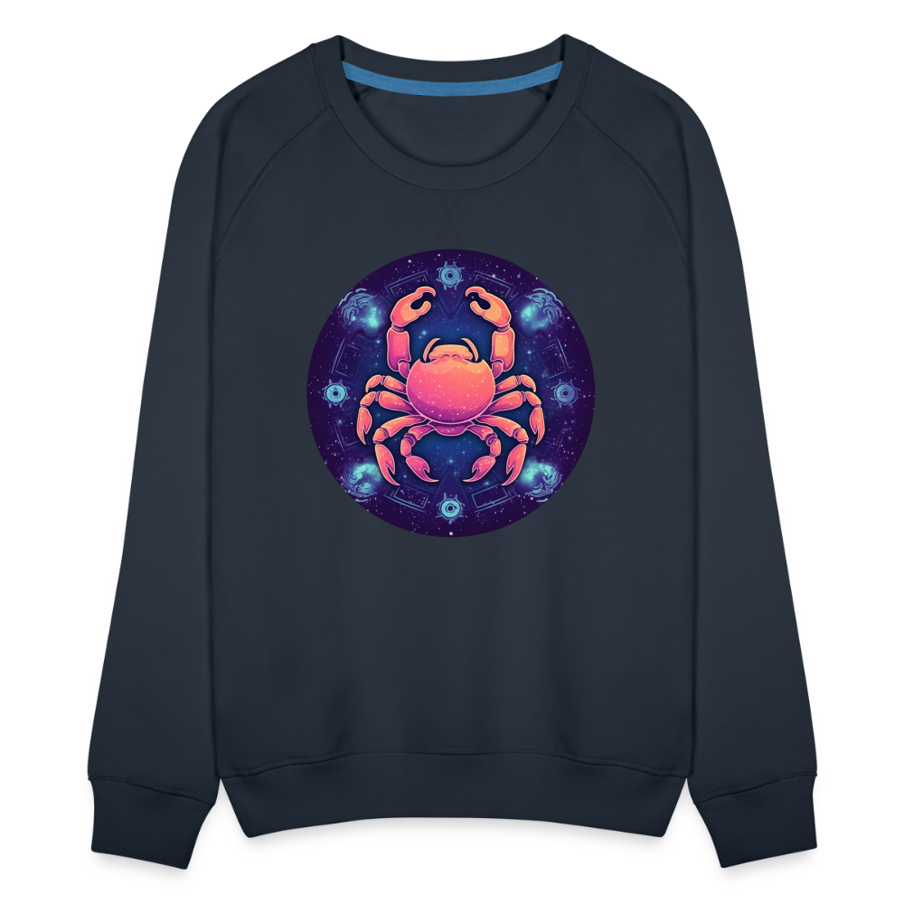 Women’s Magic Cancer Premium Sweatshirt - navy