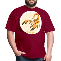 Thumbnail for Men's Mosaic Scorpio Classic T-Shirt - burgundy