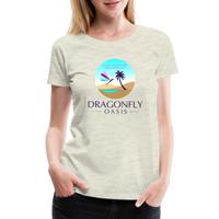 Thumbnail for Women's Dragonfly Oasis V.1 Premium T-Shirt - heather oatmeal