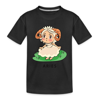 Thumbnail for Kid’s Sweet Astro Aries Premium Organic T-Shirt - black