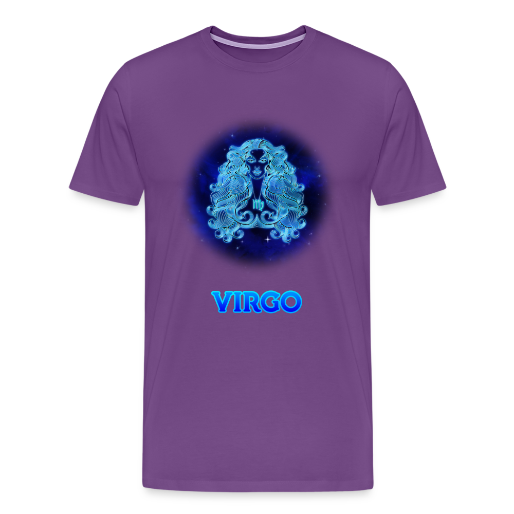 Men's Virgo Premium T-Shirt - purple