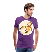 Thumbnail for Men's Mosaic Scorpio Premium T-Shirt - purple