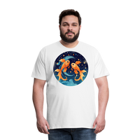 Thumbnail for Men's Magic Pisces Premium T-Shirt - white