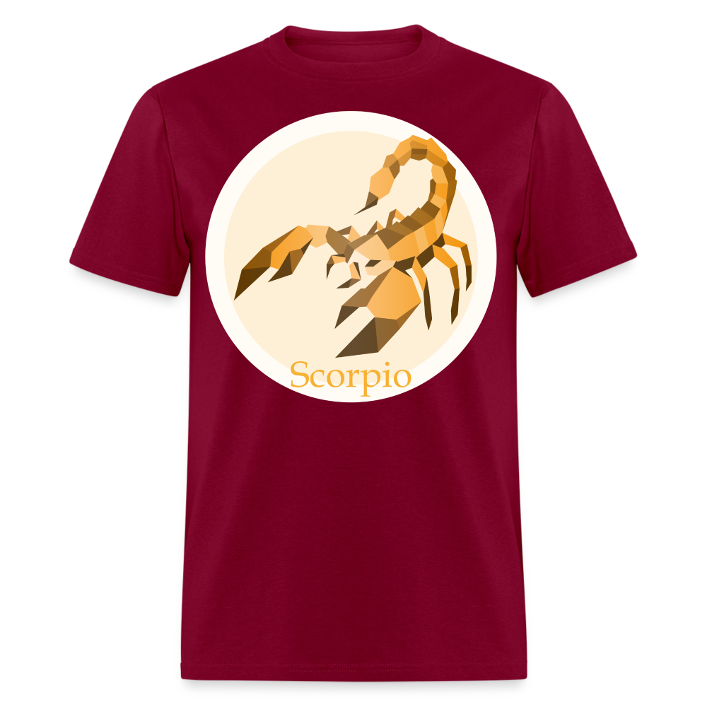 Men's Mosaic Scorpio Classic T-Shirt - burgundy