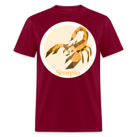 Thumbnail for Men's Mosaic Scorpio Classic T-Shirt - burgundy