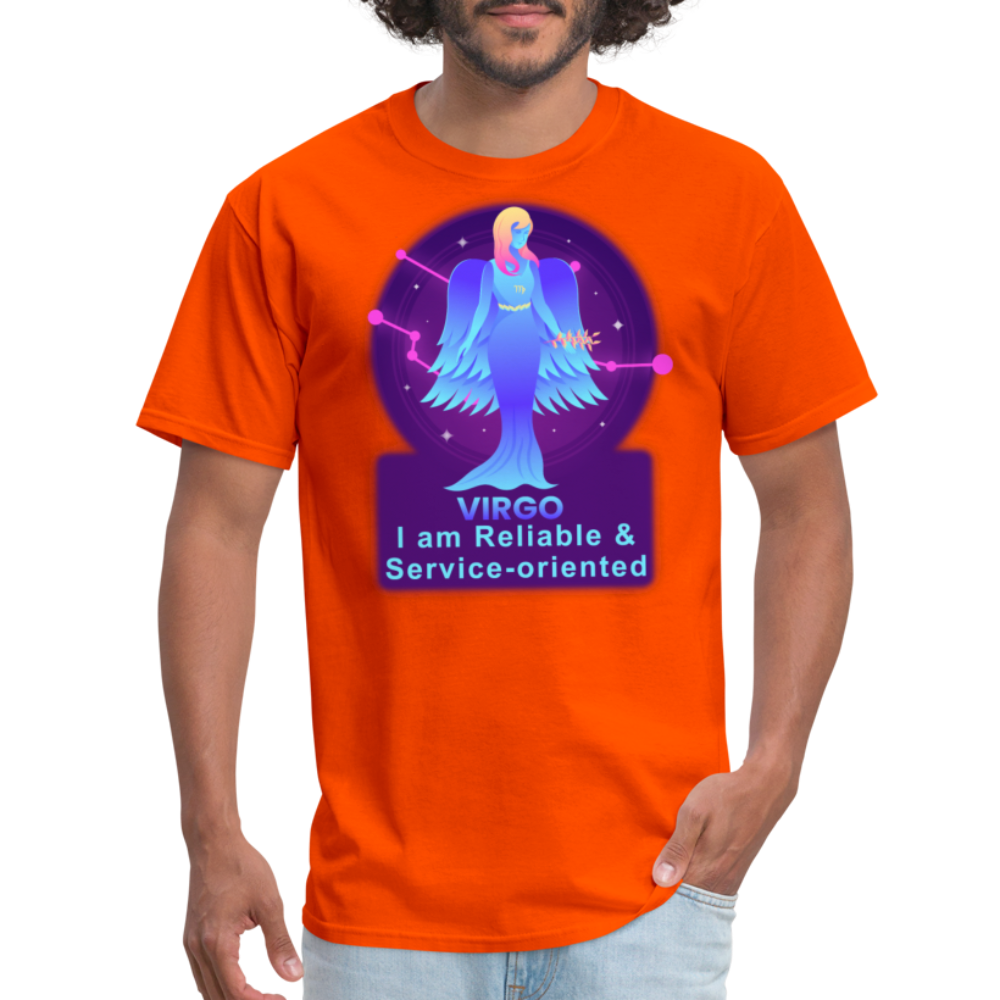 Men's Neon Virgo Classic T-Shirt - orange