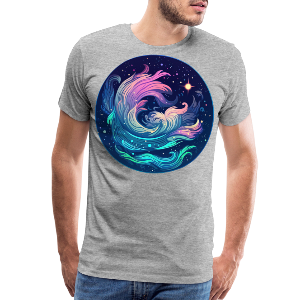 Men's Magic Aquarius Premium T-Shirt - heather gray