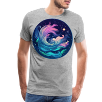 Thumbnail for Men's Magic Aquarius Premium T-Shirt - heather gray