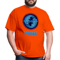 Thumbnail for Men's Stellar Pisces Classic T-Shirt - orange