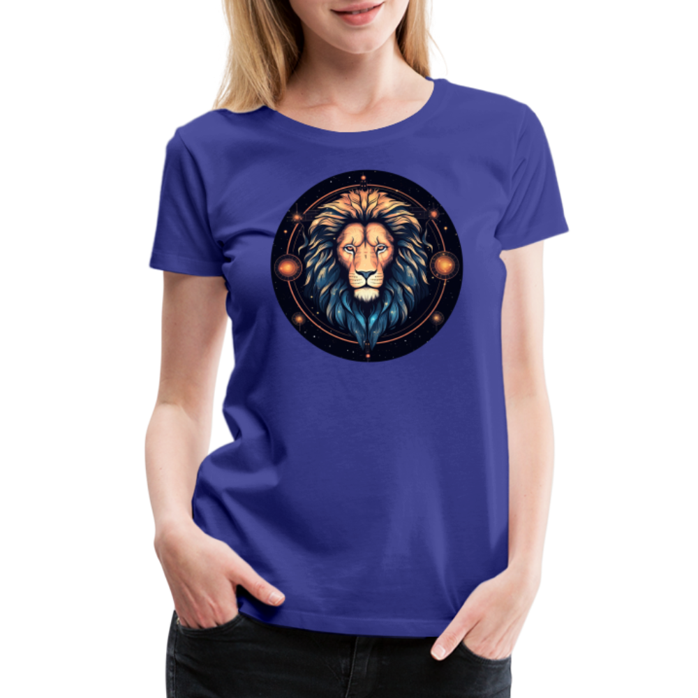 Women's Magic Leo Premium T-Shirt - royal blue