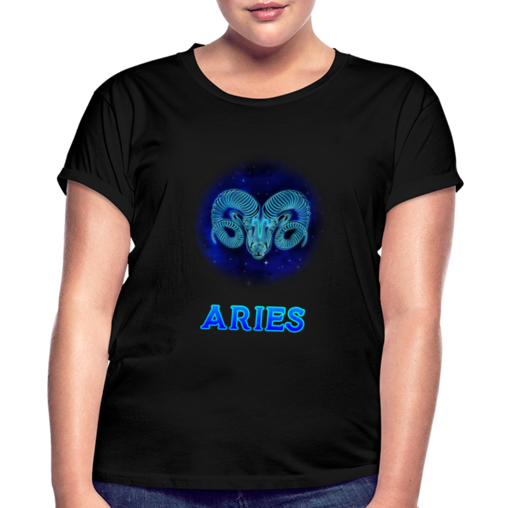 Women's Aries Relaxed Fit T-Shirt - black