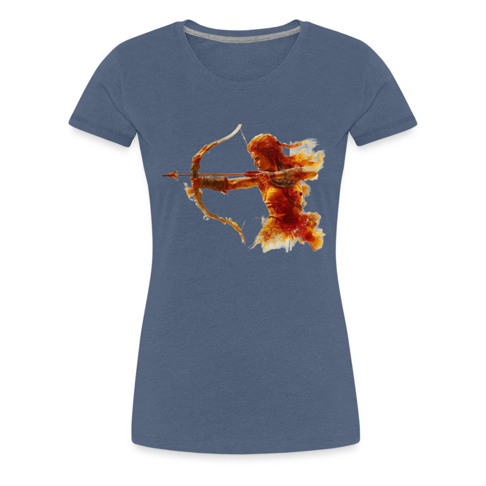 Women’s Mythical Sagittarius Premium T-Shirt - heather blue