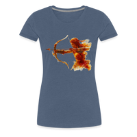 Thumbnail for Women’s Mythical Sagittarius Premium T-Shirt - heather blue