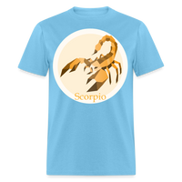 Thumbnail for Men's Mosaic Scorpio Classic T-Shirt - aquatic blue