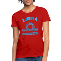 Thumbnail for Women's Power Words Libra T-Shirt - red