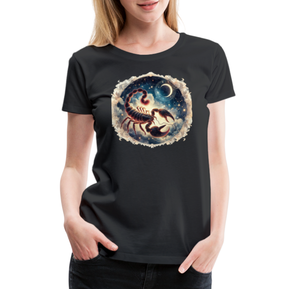 Women’s Mythical Scorpio Premium T-Shirt - black