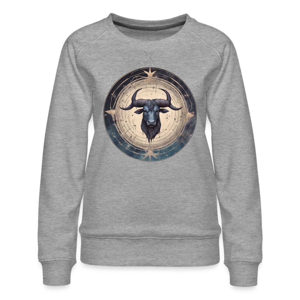 Women’s Mythical Taurus Premium Sweatshirt - heather grey