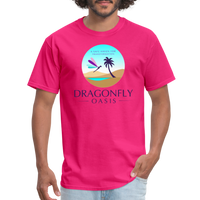 Thumbnail for Men's Dragonfly Classic T-Shirt - fuchsia