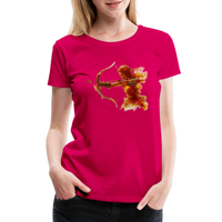 Thumbnail for Women’s Mythical Sagittarius Premium T-Shirt - dark pink