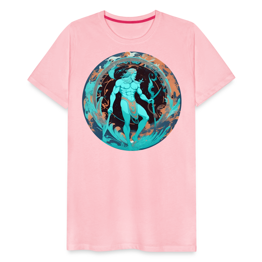 Men's Mythical Aquarius Premium T-Shirt - pink