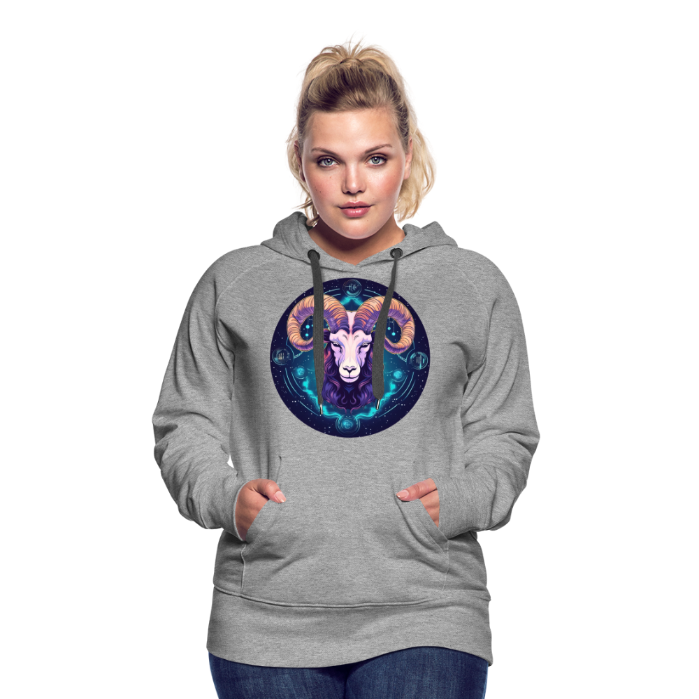 Women’s Magic Capricorn Premium Hoodie - heather grey