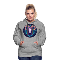 Thumbnail for Women’s Magic Capricorn Premium Hoodie - heather grey