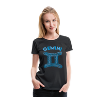 Thumbnail for Women's Power Words Gemini Premium T-Shirt - black