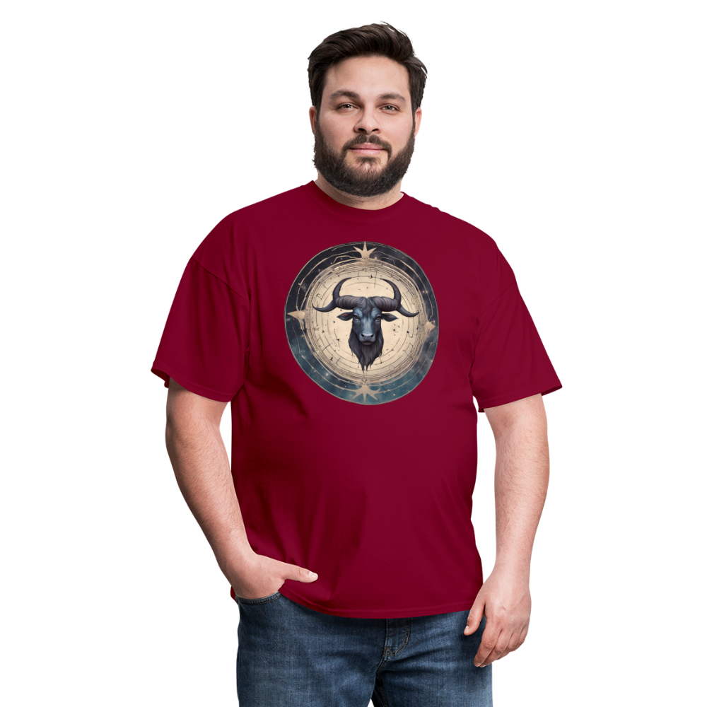 Men's Mythical Taurus Classic T-Shirt - burgundy