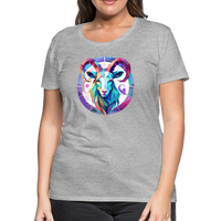 Thumbnail for Women’s Mythical Aries Premium T-Shirt - heather gray