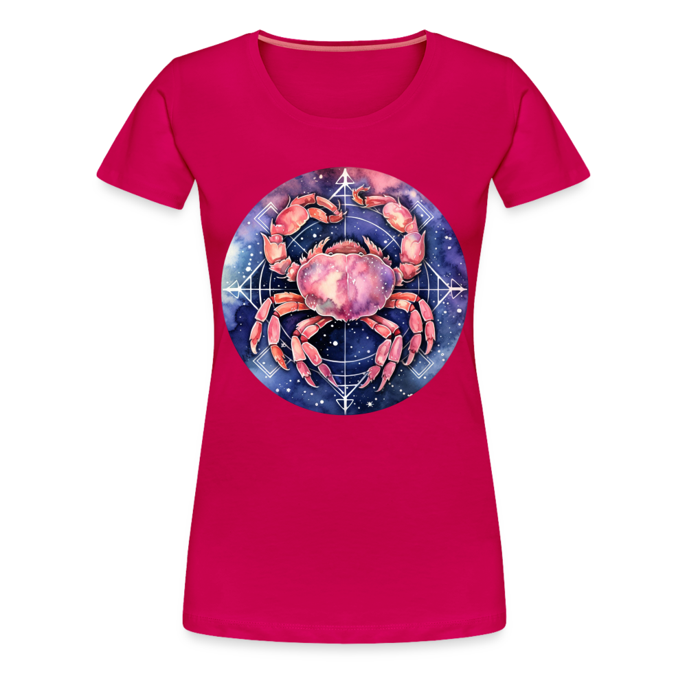 Women’s Mythical Cancer Premium T-Shirt - dark pink