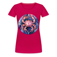 Thumbnail for Women’s Mythical Cancer Premium T-Shirt - dark pink